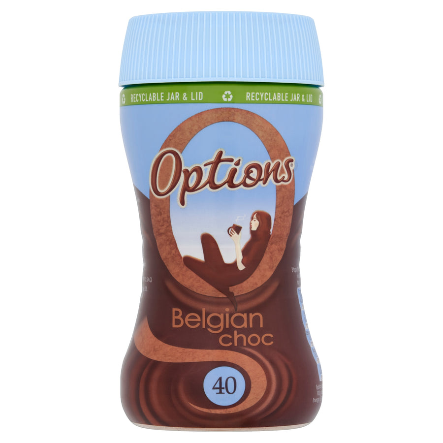 Options Belgian Choc Jar 220g