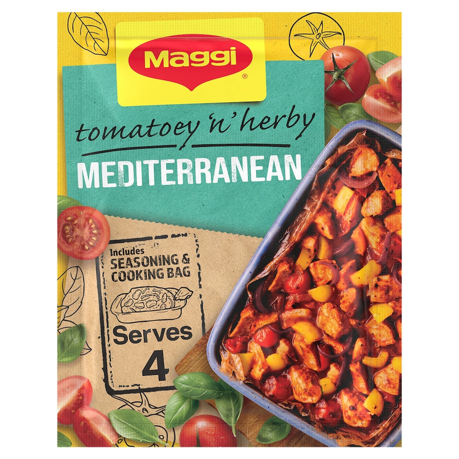 Maggi Mediterranean Chicken Seasoning & Cooking Bag 37g