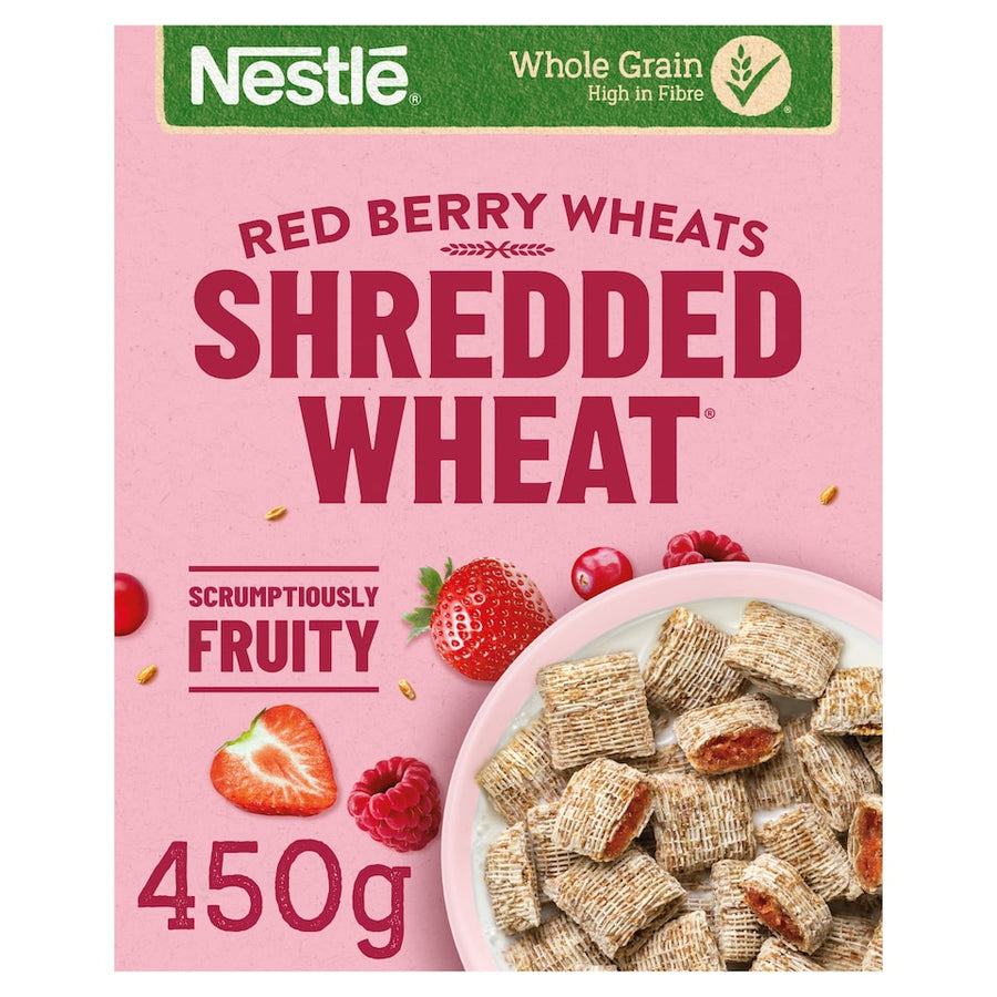 Shredded Wheat Red Berries & Vanilla 450G