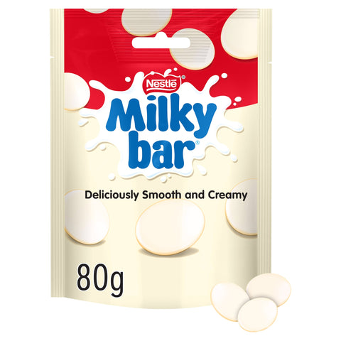 Milkybar White Chocolate Pieces 80g