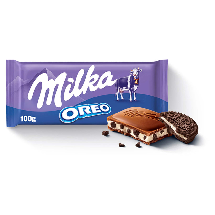 Milka Oreo Chocolate Bar 100G
