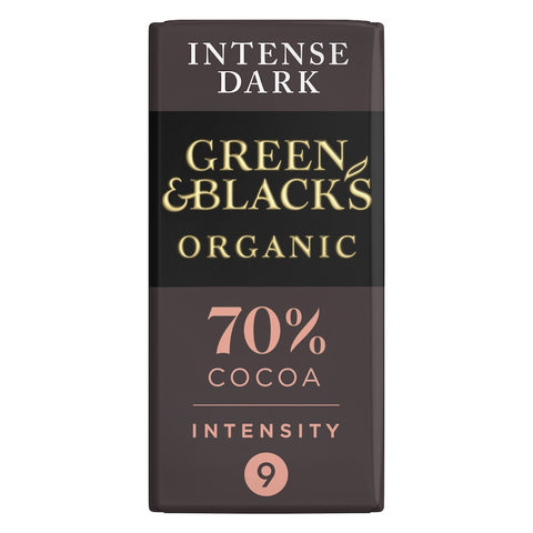 Green & Black's Organic 70% Dark Chocolate Bar 90g