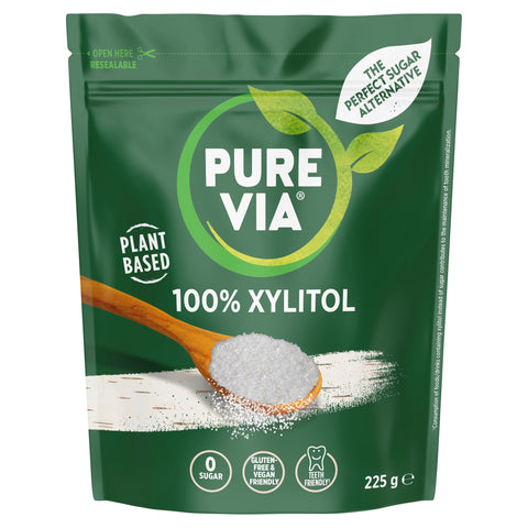 Pure Via 100% Xylitol Plant Based 225G