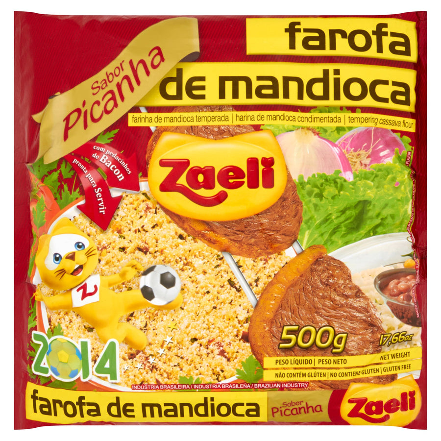 Zaeli Cassava Flour Seasoned 500G