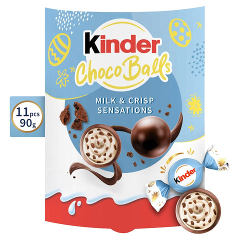 Kinder Choco Balls Milk & Crisp Sensations 11 Pieces 90g