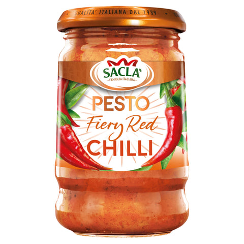 Sacla Fiery Chilli Pesto 190G