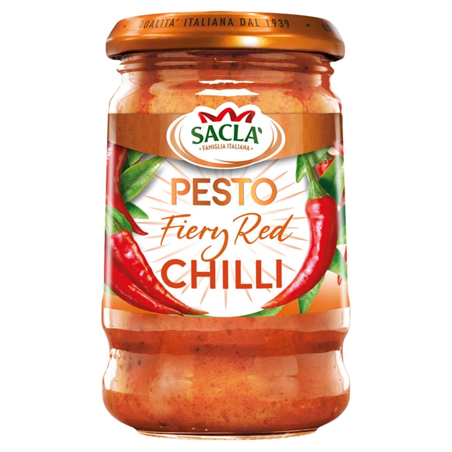 Sacla Fiery Chilli Pesto 190G