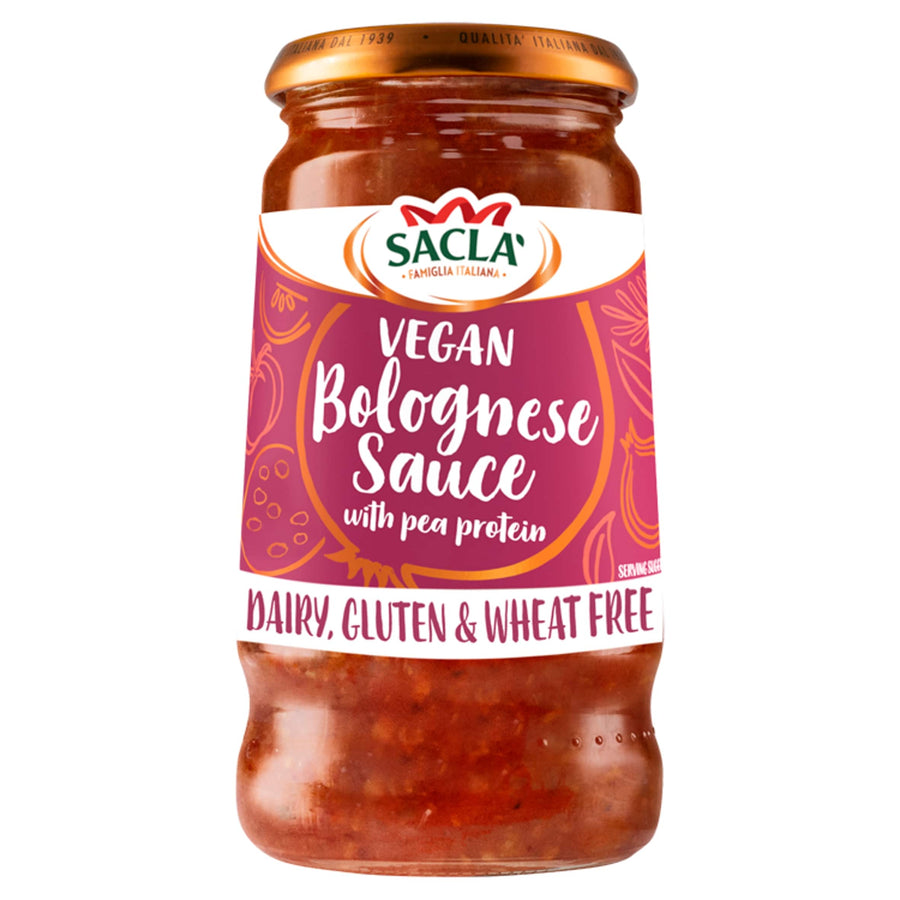 Sacla Bolognese Pasta Sauce With Pea Protein 350G