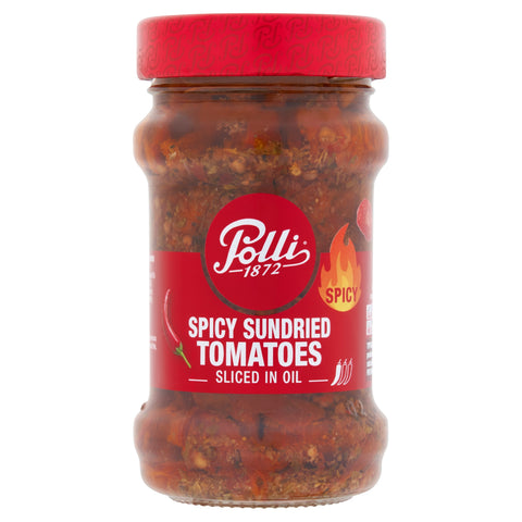 Polli Spicy Sundried Tomatoes 190g