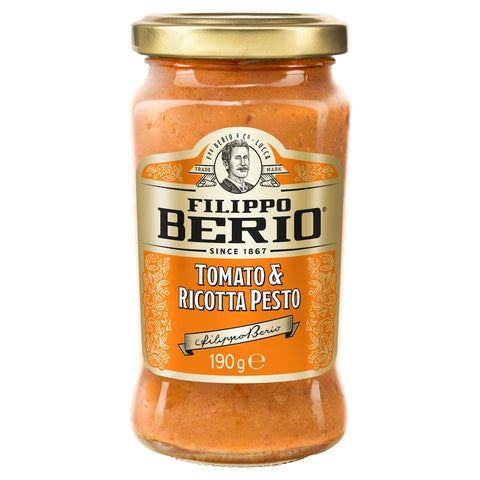 Filippo Berio Tomato & Ricotta Pesto 190G
