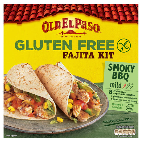 Old El Paso Gluten Free Fajita Kit 462G