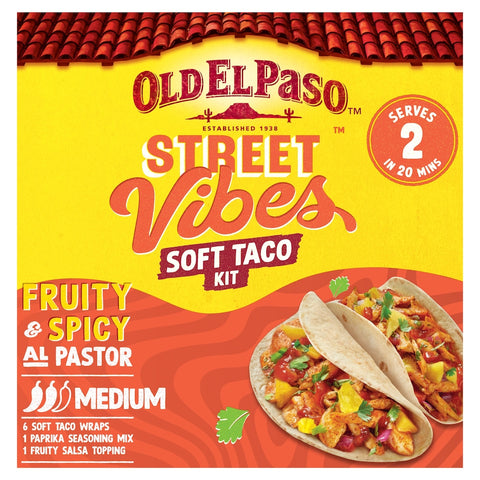 Old El Paso Street Vibes Soft Taco Kit - Al Pastor 257g