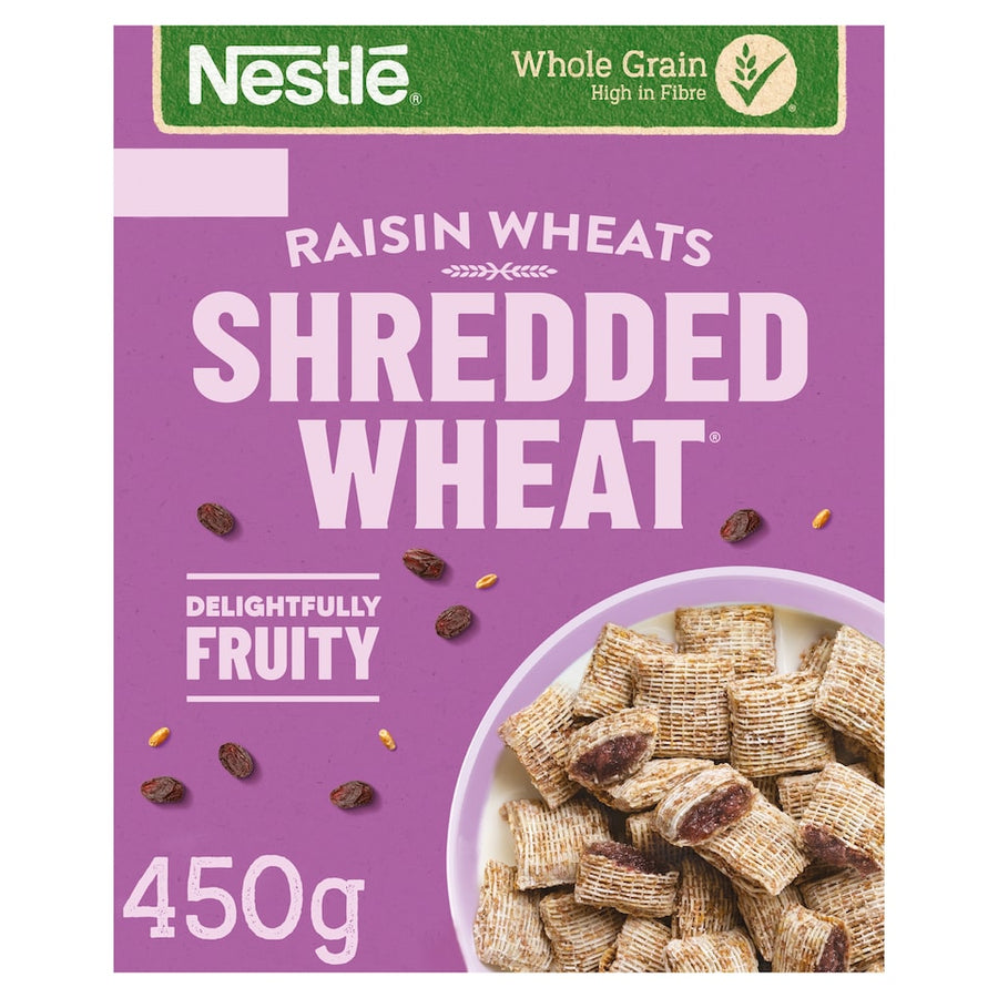 Nestle Shredded Wheat Raisin Cereal 450g