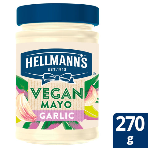 Hellmann's Vegan Garlic Mayonnaise Jar 270g