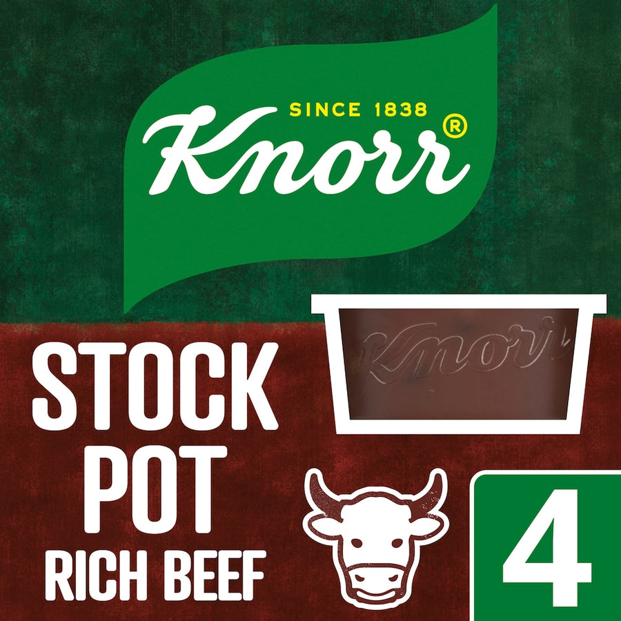 Knorr Rich Beef Stock Pot 4 x 28g