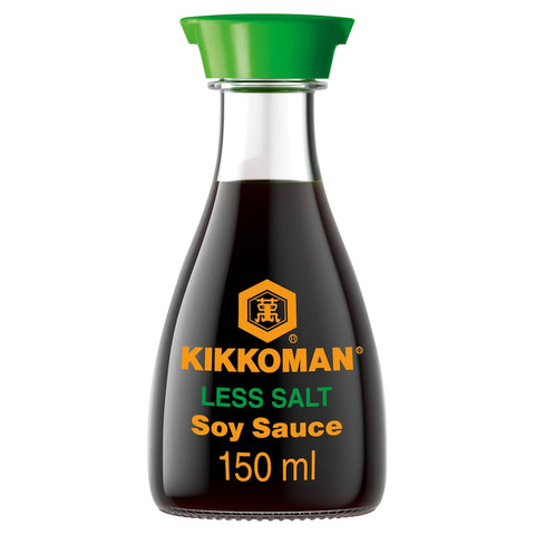 Kikkoman Soy Sauce Less Salt 150Ml