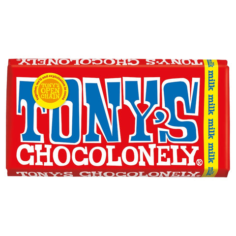 Tony's Chocolonely Milk Chocolate 180G