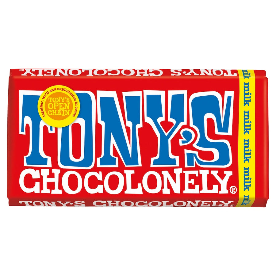 Tony's Chocolonely Milk Chocolate 180G
