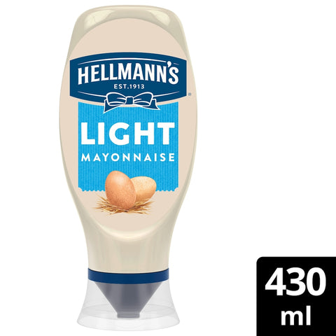 Hellmann's Light Mayonnaise Squeezy 430ml