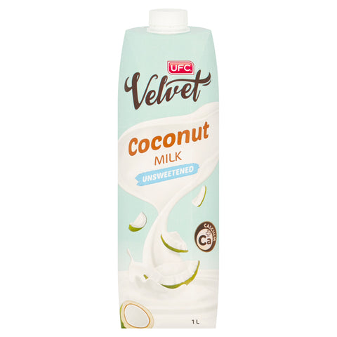 UFC Velvet Unsweetened Coconut Milk 1L