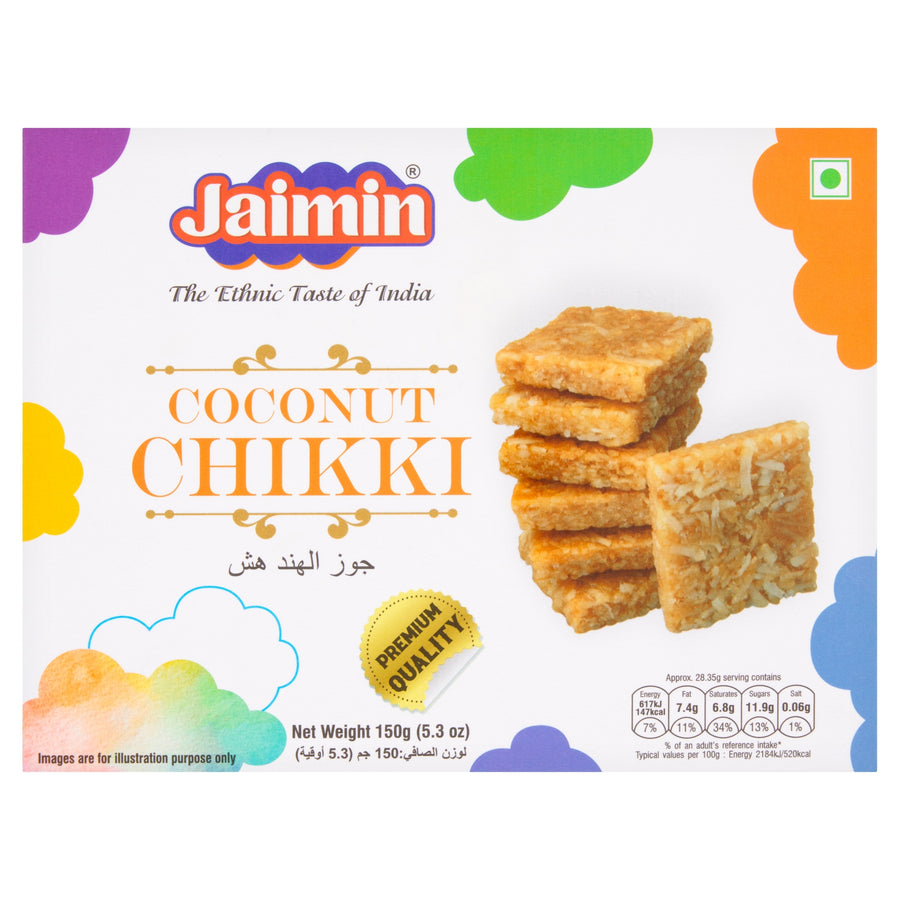 Jaimin Coconut Chikki 150g
