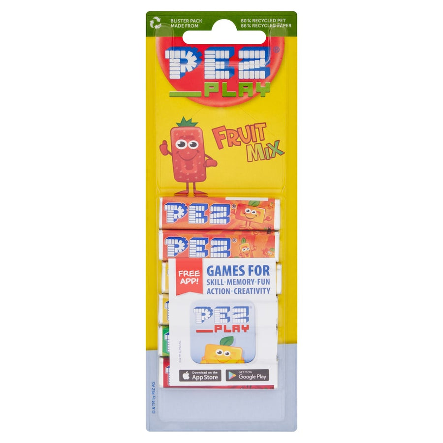 Pez Fruit Mix Candy 6 Pack 51G