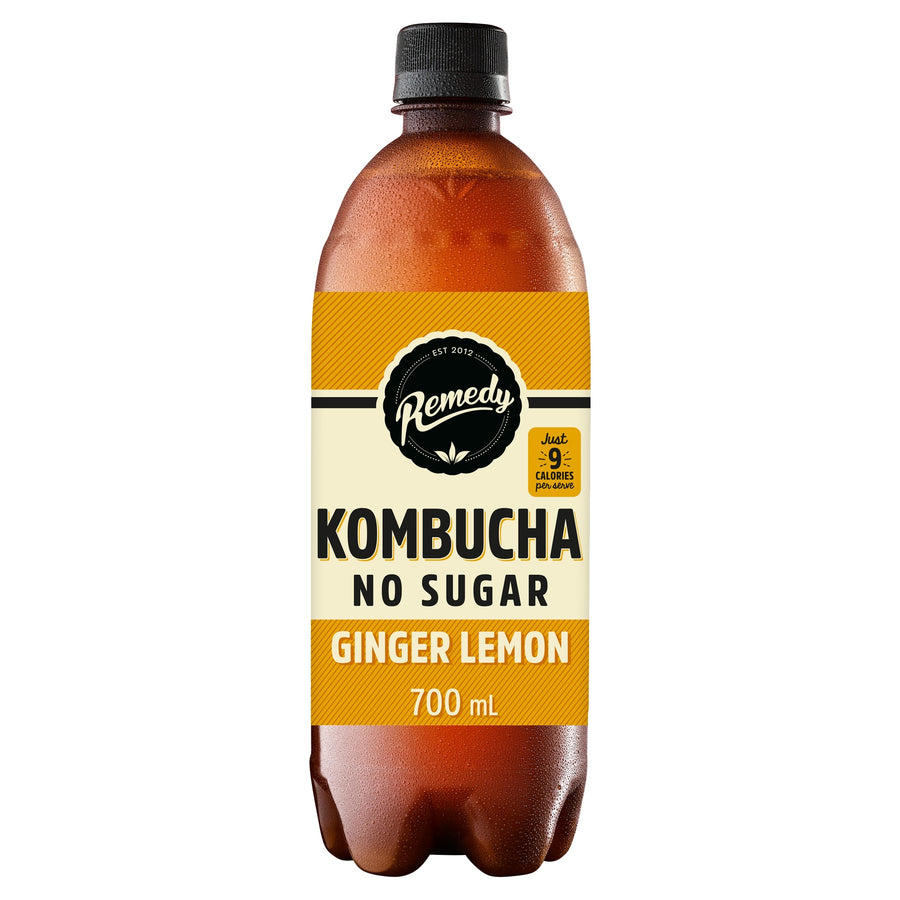 Remedy Kombucha Ginger Lemon 700Ml
