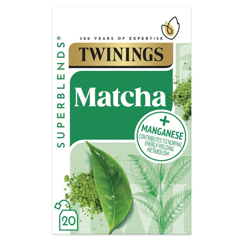 Twinings Superblends Super Green Matcha 20 Tea Bags 40g