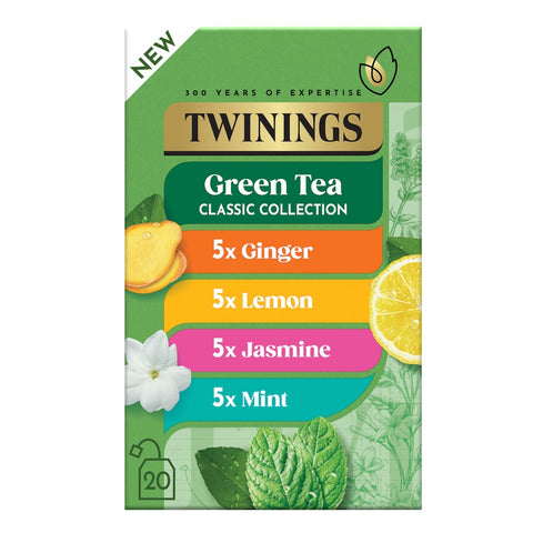 Twinings Green Tea Classic Collection 20 Tea Bags 42.5g