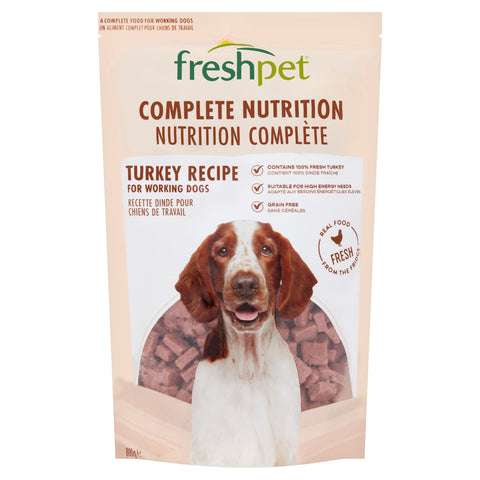 Freshpet Complete Nutrition Grain Free Turkey Fresh Dog Food 800g