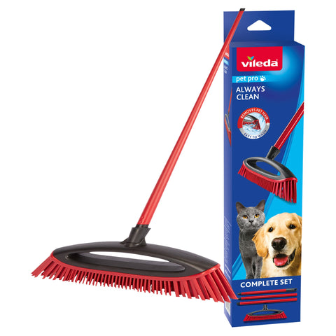 Vileda PetPro Always Clean Broom