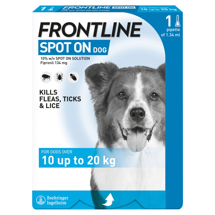 Frontline Spot On Medium Dog Flea X1 1.34Ml