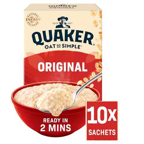Quaker Oat So Simple Original Porridge Sachets 10x27g
