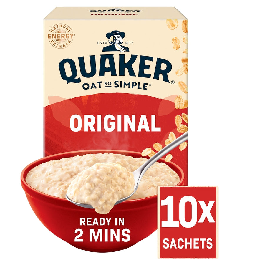 Quaker Oat So Simple Original Porridge Sachets 10x27g