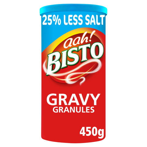 Bisto Reduced Salt Gravy Granules 450g