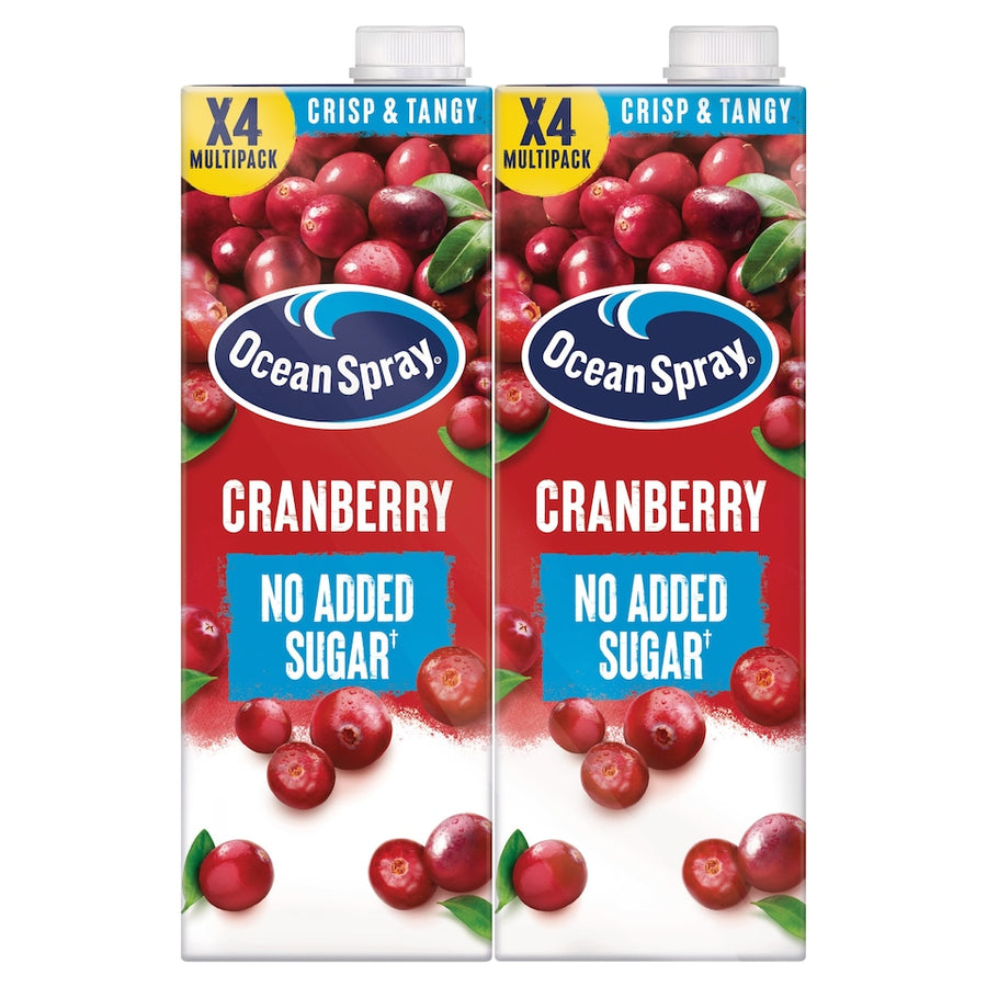 Ocean Spray Cranberry Classic Light Juice Drink 4 X 1 Litre