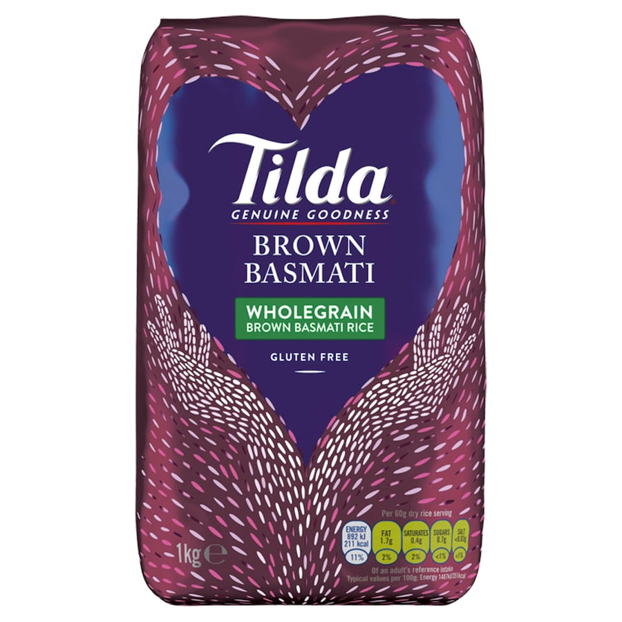 Tilda Brown Basmati Rice 1Kg