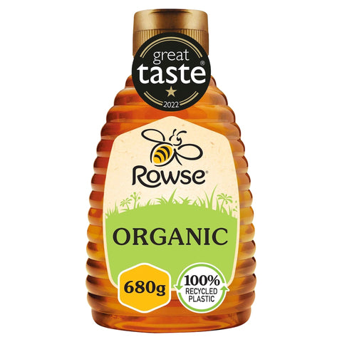 Rowse Organic Squeezy Honey 680G