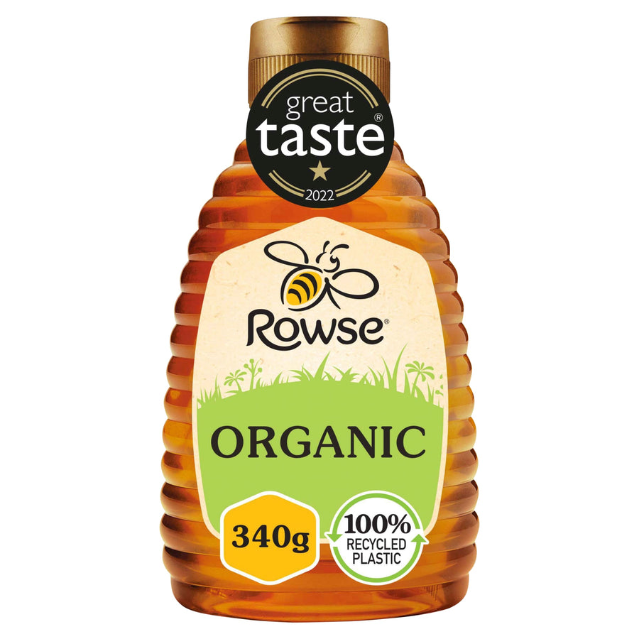 Rowse Organic Squeezy Honey 340g
