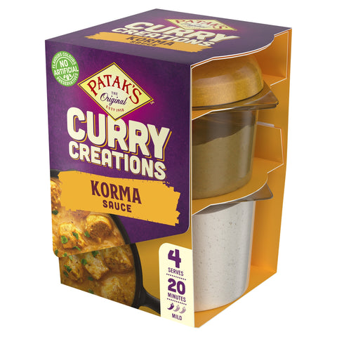 Patak's Curry Creations Korma Sauce Kit 160g