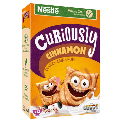 Nestl Curiously Cinnamon Cereal 375g