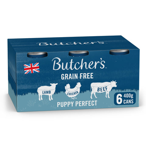 Butcher's Puppy Perfect Puppy Food Tins 6X400g