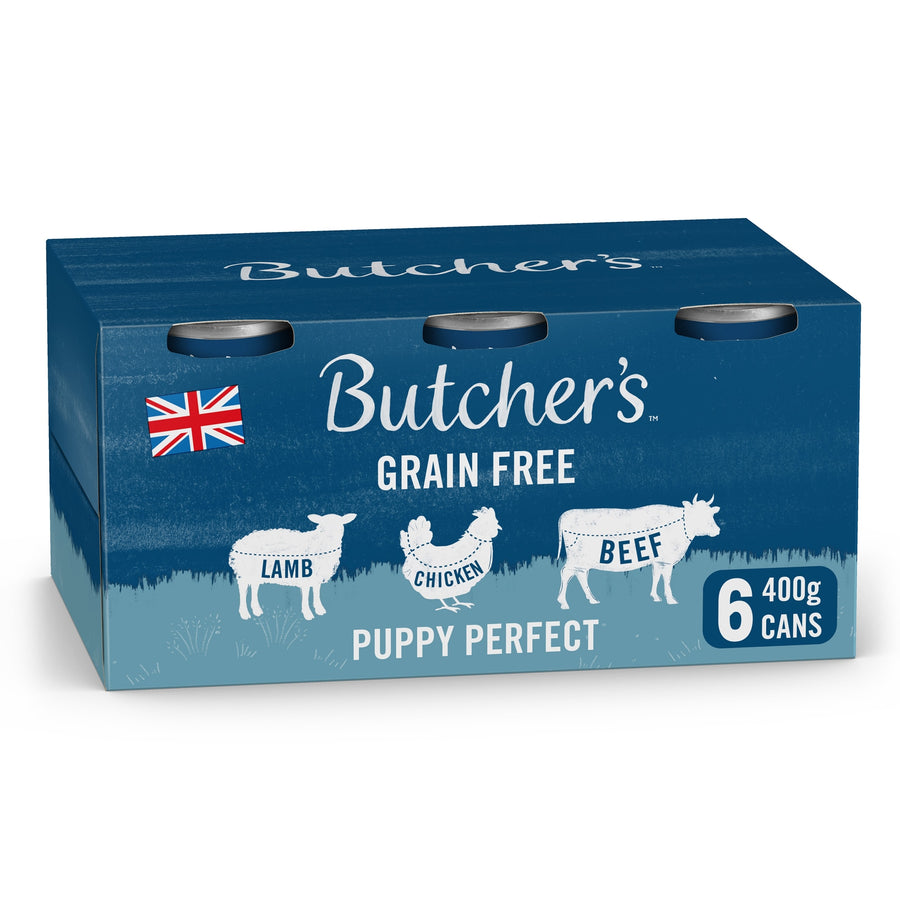 Butcher's Puppy Perfect Puppy Food Tins 6X400g