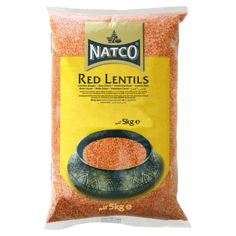 Natco Red Lentils 5kg