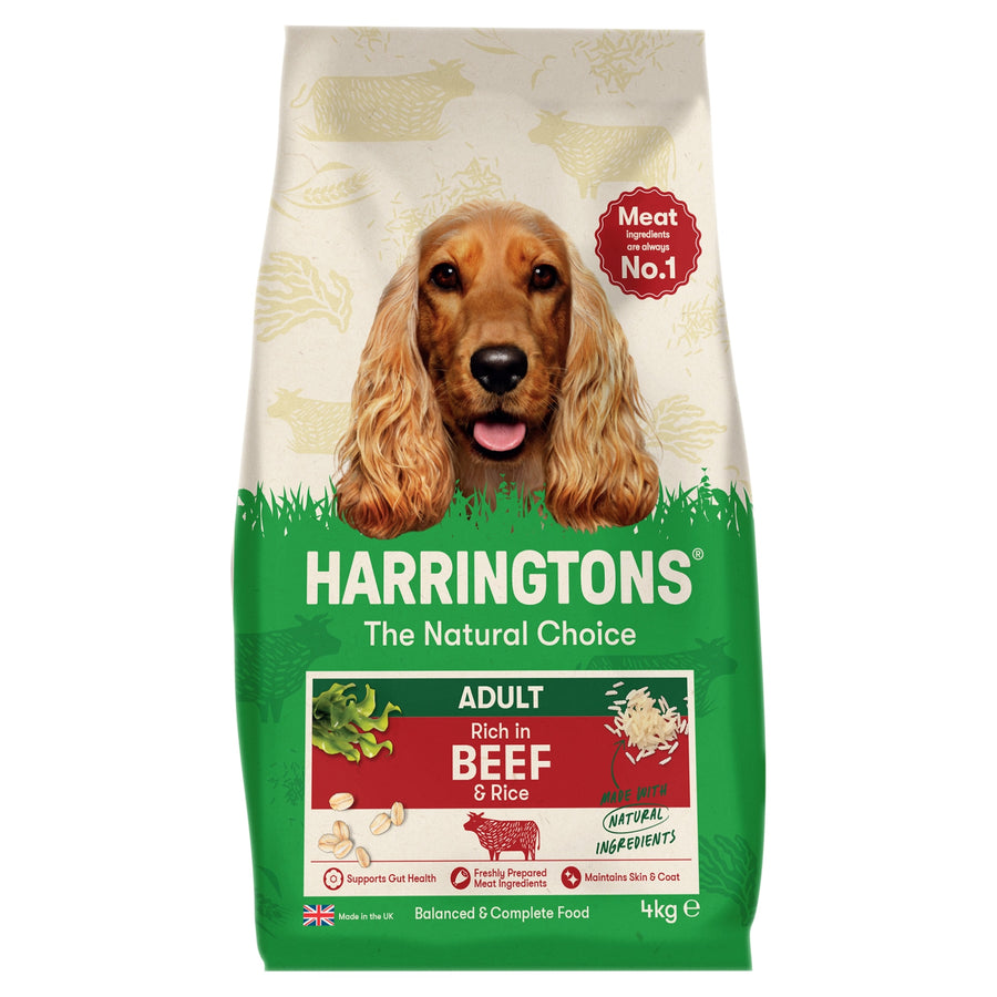 Harringtons Adult Beef & Rice 4Kg