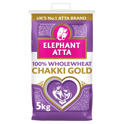 Elephant Atta Chakki Gold Chapatti Flour 5Kg