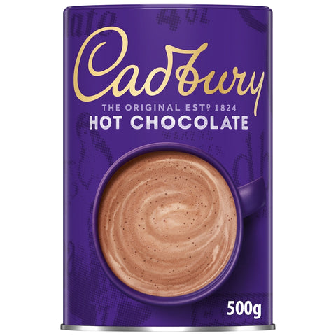 Cadbury Hot Chocolate Cocoa Powder 500G