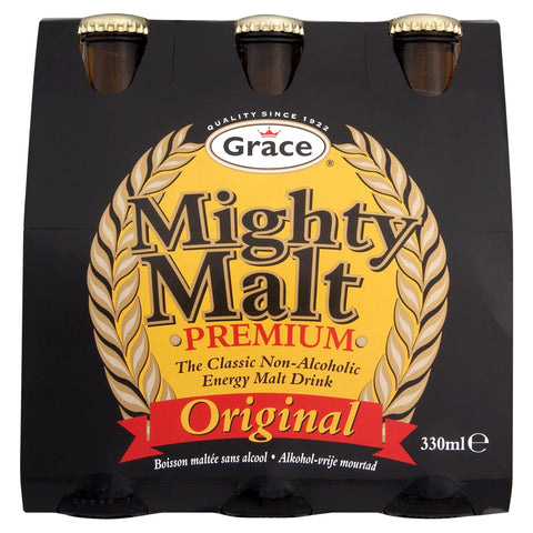 Grace Mighty Malt Drink 6 X 330Ml