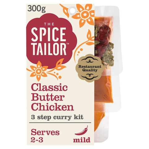 The Spice Tailor Butter Chicken Mild Indian Curry Sauce Kit 300g
