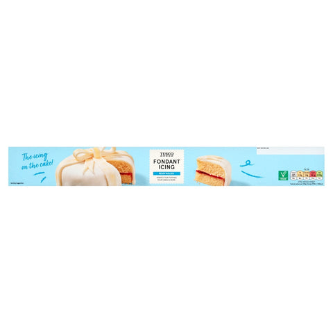 Tesco Fondant Ready Rolled Icing 450G
